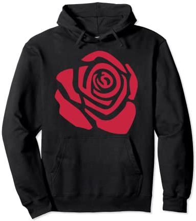 Rugby Red Rose T-shirt Lancashire England Pullover Hoodie