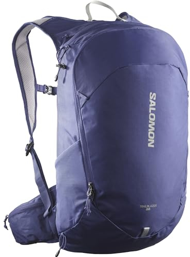 Salomon Trailblazer 20 Unisex-Wanderrucksack, Vielseitig, Einfach zu benutzen, Bequem und leicht, Blau