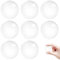 Bewudy 8 Pcs Door Stoppers for Wall, 1.57Inch Door Knob Wall Protector with Strong Adhesive Glue, Shock Absorbent and Clear Discreet Door Bumpers