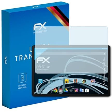 atFoliX Lámina Protectora de Pantalla compatible con Samsung Galaxy Tab A9 Plus Película Protectora, ultra transparente FX Protector Película (2X)