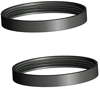 Juego de 2 sellos de silicona de 80 mm para estufa de alta temperatura