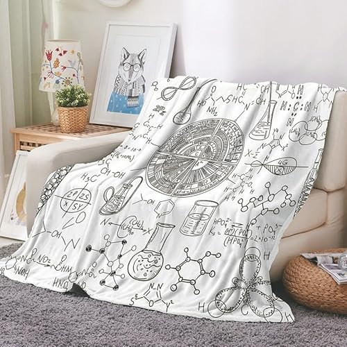 EHOMERY Kuscheldecke An Unsere Tochter Von Mama Und Papa Leichte Weiche Decke Kuscheldecke Sohn Von Mama Decke Reise Chemisch Camping-Decke Schwarz Und Weiß 240x180cm