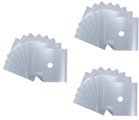 Hemobllo 3sets Herd Abdeckungen Herd Protector Pad Antihaft-kochfeld Liner 8 Stücke * 3