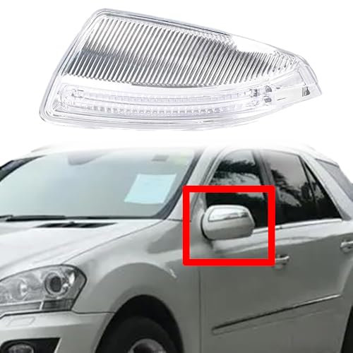 Auto Seitenansicht Rückspiegel Signal Licht Für Benz W164 W204 C250 C300 C350, Außenspiegel Blinker Seitenblinker Blinker Auto Teile A2048200721, A2048200821,Left