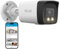 HiLook HIKVISION - Telecamera di sorveglianza esterna, risoluzione 4 K/8 MP, senza Wi-Fi, LAN/PoE, telecamera esterna con sensore di movimento, telecamera esterna, visione notturna, slot per schede SD