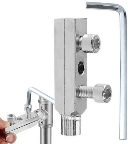 Stripped Screw Extractor, Stripped Screw Removal Tool, Multifunctional Broken Bolt Remover Device, Efficient Damaged Separator or Smashed Bolts, Easy Use for DI Y Repairs