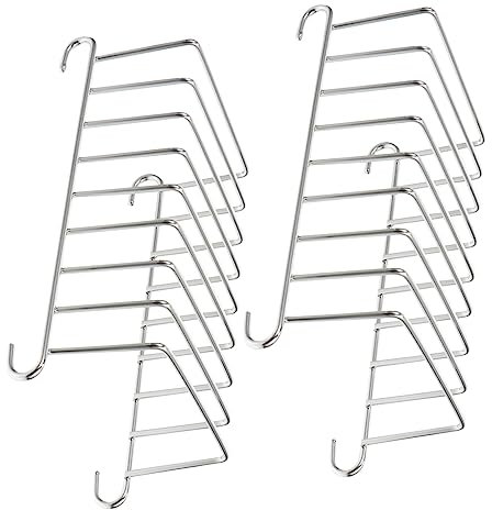 Kichvoe 2 Piezas Rejilla Inoxidable para Freidora de Aire de Accesorios para Cocción y Vaporera