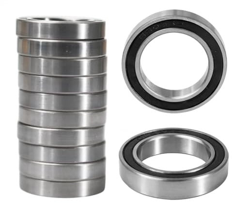 ​​Flewdart 10 Stück 6803 2RS Kugellager 17x26x5mm, 6803-2RS 6803RS abgedichtet aus Kohlenstoffstahl für Maschinen und Werkzeuge (6803RS 10pcs)