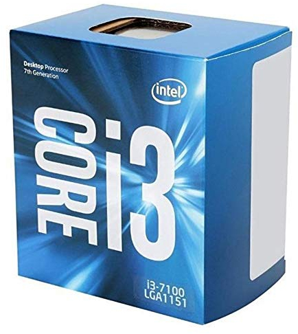 Intel BX80677I37100 - 51W Core i3-7100 Kaby Lake de doble núcleo a 3.9 GHz LGA 1151, procesador de escritorio Intel HD Graphics 630