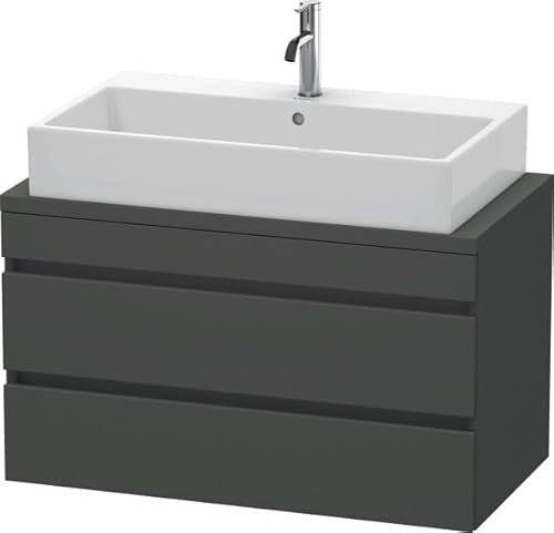 Duravit Waschtischunterschrank Com DuraStyle 90x47,8cm, graph ma, f Kons, 2 Schub.