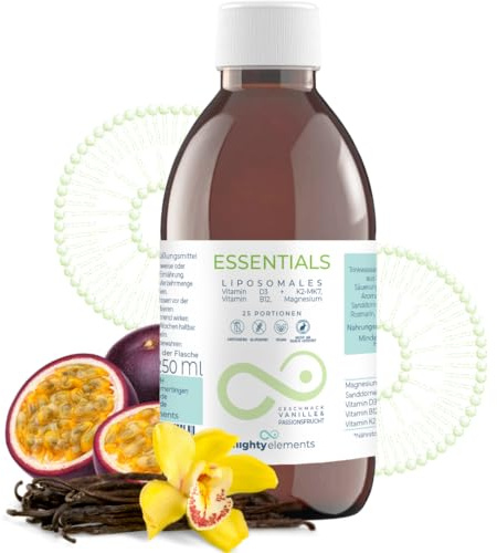 Mighty Elements Liposomales Vitamin D3 K2 B12 Magnesium, flüssig 250ml