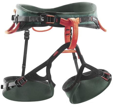 Wild Country M Session Grün - Leichter vielseitiger Herren Klettergurt, Größe L - Farbe Alloro - Orange