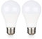 Akynite E27 LED Glühbirne 9W Kaltweiß 6000K für Wohnmobil Gartenhaus, 270 Grad 750LM, 12V/24V Garagelampe, AC/DC für Garage Kabine, Nicht Dimmbar, 2er-Set