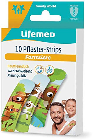 Lifemed GmbH Pflaster-Strips Autos 6cm x 1,7cm 10 TLG.