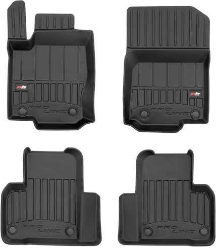 MOTOS Gummimatten Auto Fussmatte passend für Mercedes-Benz ML W166 2011-2015 Verbessern Sie Ihren Reisekomfort mit Antirutschmatte Auto 3D- Allwetter fußmatten Auto, Schutz vor Verschmutzung