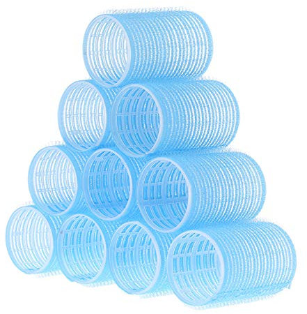 Layhou Rizar Bricolaje 10 paquetes Rulos para el cabello Auto agarre Salón Peluquería Rizadores Herramienta