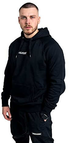 SANUUS Better Living Herren seizoen 1 hoodie Kapuzenpullover, Schwarz, L