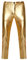 NewL Herren Night Club Skinny Shiny Gold Coated Metallic Pants Stage Perform Singer Disco Hose, Gold, 34-37