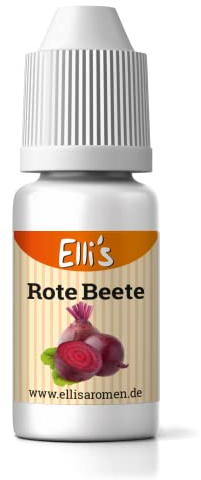 Ellis Aromen Rote Beete NATURIDENTISCHES Lebensmittelaroma | Für Speisen & Getränke | 10 ml