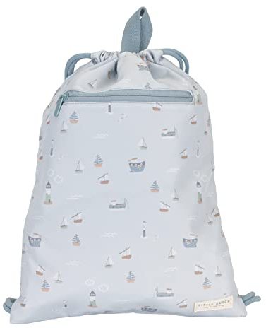 Little Dutch 4975 Kinderturnbeutel - Sailors Bay blau (38x29 cm)