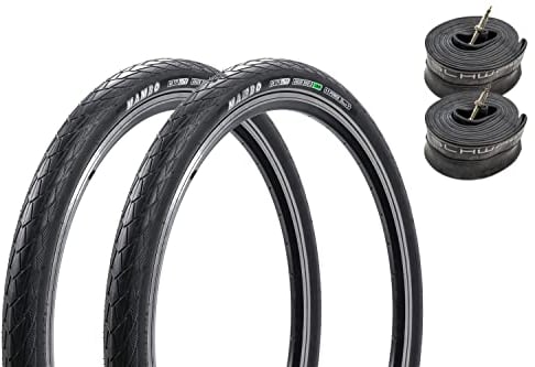 2 Stück 28 Zoll Fahrrad Reifen + Schlauch Set 28x2.00 Tires 50-622 Schwalbe SV