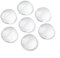 Cheriswelry 200 Stück 15 mm Glas-Cabochons, runde Kuppel, Cabochons, flache Rückseite, Glasfliesen für Kamee, Foto, Anhänger, DIY, Dekoration, Handwerk, Schmuckherstellung