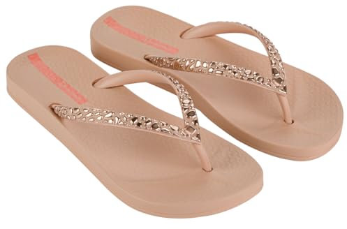 Ipanema Mesh VIII Fem, Sandales plates pour femme, rose clair, 41/42 EU