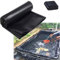 Ywanwj 2x10.5mWasserdicht Schwarze Folie Garten teichbecken Pond Liner Schutz vor Feuchtigkeit und Schmutz Einfache Handhabung für Fischteiche,Brunnen,Wassergarten und Wasserfall HDPE Teichfolie