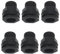 OZXNO 6 accesorios de mamparo para manguera de jardín, conector macho de 3/4 pulgadas macho de 1/2 pulgada hembra de doble rosca, conector de tanque de agua para barriles de lluvia, tanques de agua,
