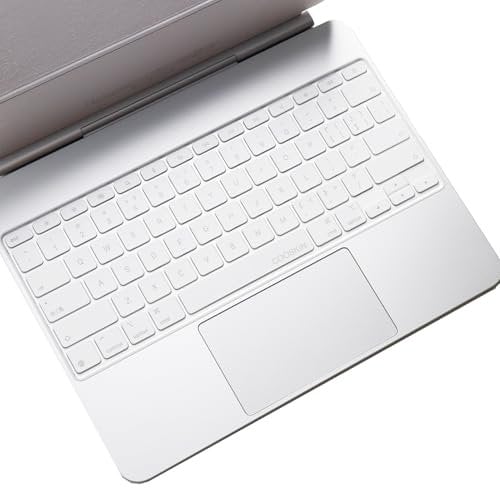 COOSKIN Magic Keyboard Cover Skin for 2024 Keybaord for iPad Pro 13 inch(M4) A2974,TPU Keyboard Protector for Magic Keybaord A2925,A2926