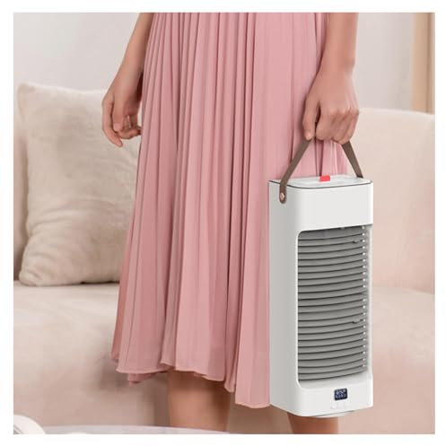 WXJHNYBS Condizionatore Portatile Camper, Doppia Ventola A Rotazione Automatica Mini Condizionatore Portatile, Professionista Forte Climatizzatore da Scrivania per Casa,Piccolo Ufficio