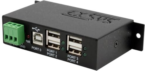EXSYS EX-1163HMS USB 2.0 Hub Metall 4-Port