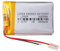 Batterie 503048 LiPo 3.7V 650mAh 2.405Wh 1S 5C Liter Energy Battery pour l'électronique Rechargeable Téléphone Portable Smartwatch GPS - Ne Convient Pas à la Radiocommande 50x30x5mm (650mAh|503048)