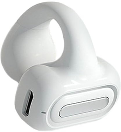 Auriculares De Conducción Ósea: Auriculares Inalámbricos Ósea, 5.3 Blue-Tooth Diseño Oído Abierto | con Clip Oreja 12 Horas, Manos Libres para Correr