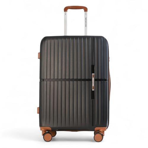Infinity Medium Suitcase 24 Lightweight Hard Shell Luggage 4 Wheels Spinner 3-Digit Combination Lock Hard Shell Luggage for 15 to 20kg