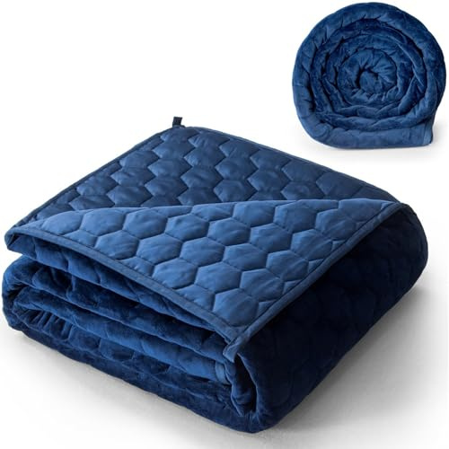 Vitalic - Couverture lestée 5kg 1 ou 2 personnes 140 x 200 cm - Couverture lestée pour adultes et enfants