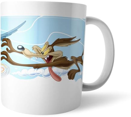 Zavvi Looney Tunes Wile E. Coyote and Roadrunner Mug Mug