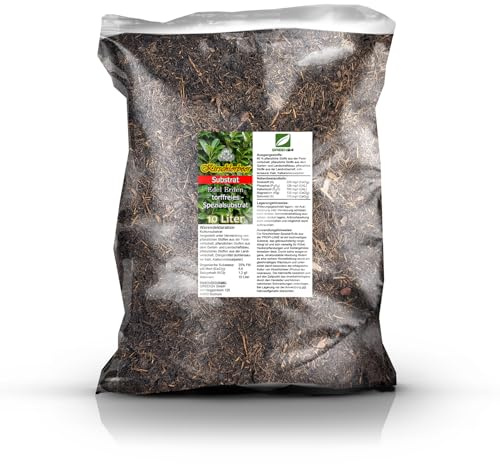 GREEN24 Kirschlorbeer Spezial-Erde Profi Linie – 10L Substrat für Kübel, Hecken & Solitär