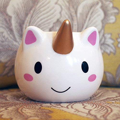 Loisleila 3D Tasse Einhorn Kaffeetasse Teetassen Wasser Becher aus Ton