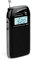 Retekess PR12 Radio Tascabile Digitale,Piccola Radio Portatile AM FM,Regolazione DSP,Ricezione Eccellente,Lettore MP3,Batteria Ricaricabile,per Regalo(Nero)