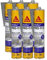 Mastic colle SIKA Sikaflex PRO 11 FC - Gris - 300ml - Lot de 6