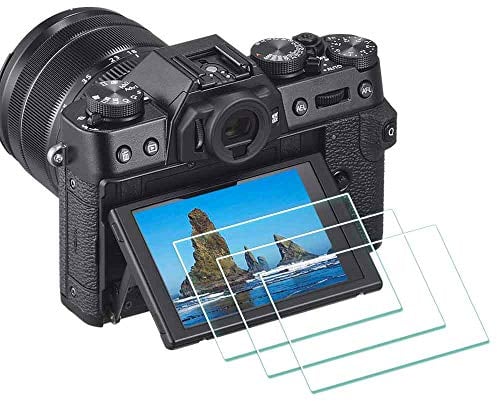 ULBTER Pellicola protettiva per Fujifilm X-T30 X-T20 X-T10 X-E3 XF10 X-T100 X-A1 X-A2 Fuji XT30 XT20 XT10 XT100 Protezione【3 pezzi】 Vetro Temperato Schermo Accessori