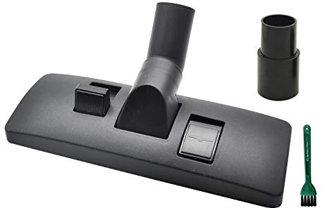 EZ teile 1 1/10.2 cm 32 mm Universal Staubsauger Bodendüse mit Metall Boden & PP Hair & Big Wheel Teppich Combo Tool Neues passend für meisten Marken wie, Staubsauger EUREKA, Rainbow, Kenmore