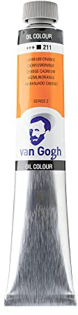 Van Gogh Colores al óleo Tubo 60 ml Anaranjado Cadmio 211 (02062113)