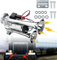 Tromba 12V, Super Rumorosa Kit Trombe Camion con Compressore, Tromba Daria Dual, Tromba Daria Rumorosa, Adatto a Qualsiasi Veicolo a 12 V,Camion,Camion,Treni, Barche,Auto,Furgoni, Argento