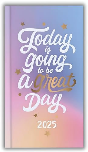 2026 Diary Slim Size Week to View Diaries Full Year Journal Calendar Planner (Cow)