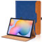 Hülle für Samsung P620 Galaxy Tab S6 Lite 10.4 2024/2022/2020 SM-P620/ P625/ P610/ P613/ P615/ P619 PU Schutzhülle mit Tasche Auto Schlaf/Aufwach Funktion Smart Cover mit Standfunktion - Blau