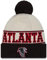 New Era Atlanta Falcons NFL 2023 Sideline Historic Knit Beanie OTC Gray Black - One-Size