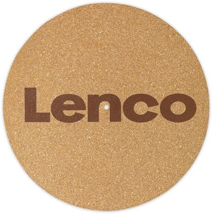 Lenco TTA-030CO Slipmat aus Kork 292 mm - Antistatisch, vibrationsdämpfend, kratzschützend - Passend für Standard-Plattenspieler - Nachhaltiges Zubehör für Vinyl-Liebhaber