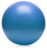 Glamexx24 Gymnastikball Pilates Ball 25cm Dick Anti-Burst Trainingsball, Soft Yoga Ball for Zuhause Büro Abdominal and Shoulder, Balance, Sport Training